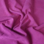 Split Suede Leather Fuxia