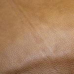 Upholstery Leather Grained Tobacco Brown
