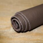 Upholstery Leather Grained Walnut Brown