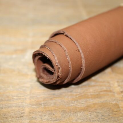 Upholstery Leather Smooth Cowhide Terracotta Brown