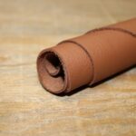 Upholstery Leather Smooth Cowhide Caramel Brown