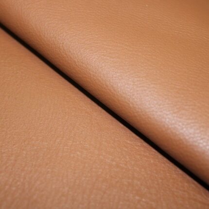 Upholstery Leather Smooth Cowhide Caramel Brown