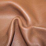 Upholstery Leather Smooth Cowhide Caramel Brown
