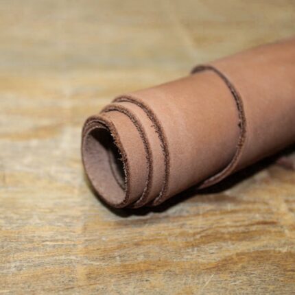 Upholstery Leather Matte Light Taupe