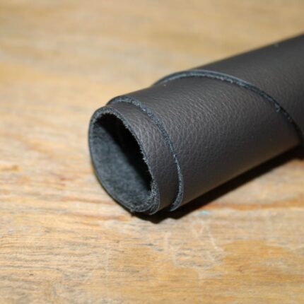 Upholstery Leather Grained Dim Gray