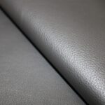 Upholstery Leather Grained Dim Gray