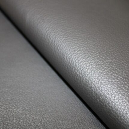 Upholstery Leather Grained Dim Gray