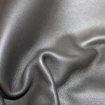Upholstery Leather Grained Dim Gray