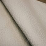 Upholstery Leather Elephant Grained Ecru