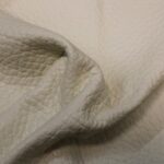 Upholstery Leather Elephant Grained Ecru