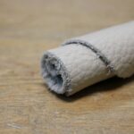 Upholstery Leather Grained Off-White