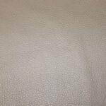 Upholstery Leather Grained Grullo Gray