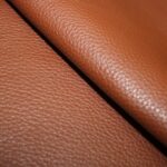 Δέρμα Επίπλων Με Πόρο Καφέ Russet Brown