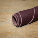 Upholstery Leather Grained Old Burgundy