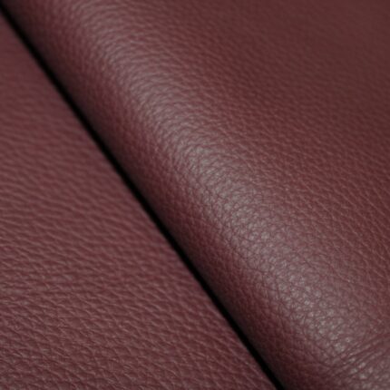 Upholstery Leather Grained Old Burgundy