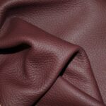 Upholstery Leather Grained Old Burgundy