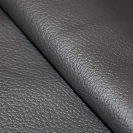 Upholstery Leather Grained Porpoise Gray