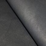 Upholstery Leather Grained Matte Black