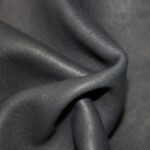 Upholstery Leather Grained Matte Black