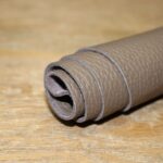 Upholstery Leather Grained Mocca Brown