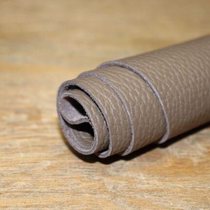Upholstery Leather Grained Mocca Brown