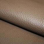 Upholstery Leather Grained Shadow Brown