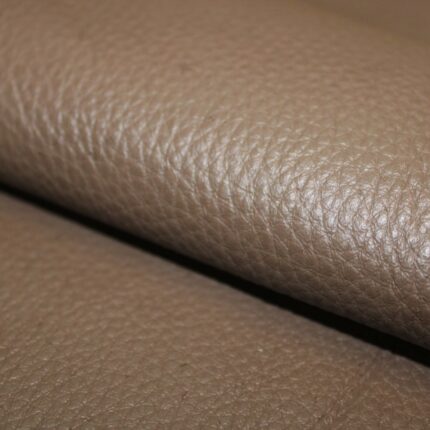 Upholstery Leather Grained Shadow Brown