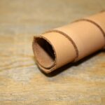 Upholstery Leather Matte Antique Brass