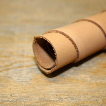 Upholstery Leather Matte Antique Brass