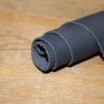 Upholstery Leather Matte Midnight Blue