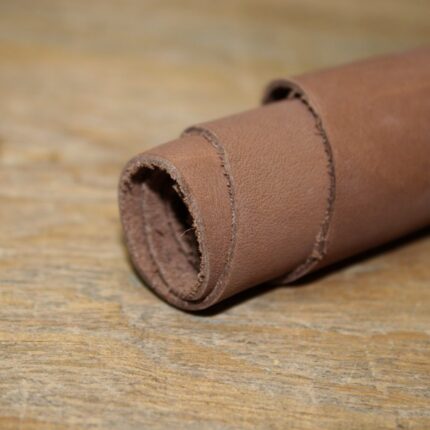 Upholstery Leather Matte Pastel Brown