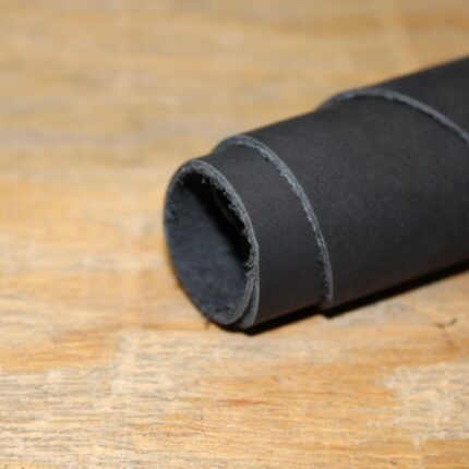 Upholstery Leather Matte Black