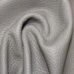 Upholstery Leather Grained Manatee Gray