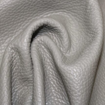 Upholstery Leather Grained Manatee Gray