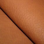 Upholstery Leather Grained Cognac Brown