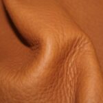 Upholstery Leather Grained Cognac Brown