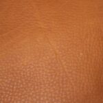 Upholstery Leather Grained Cognac Brown
