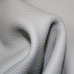 Upholstery Leather Grained Lavender Gray