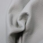 Upholstery Leather Grained Ice White