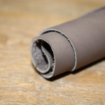 Upholstery Leather Smooth Cowhide Shadow Taupe