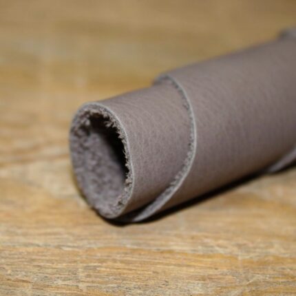 Upholstery Leather Smooth Cowhide Smoke Gray