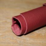 Δέρμα Επίπλων Με Πόρο Κόκκινο Carmine Red