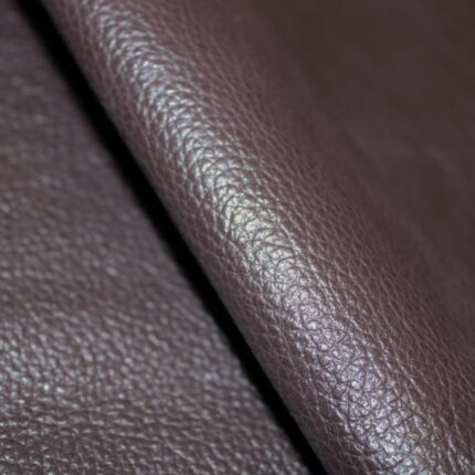 Upholstery Leather Grained Bistre Brown