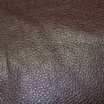 Upholstery Leather Grained Bistre Brown