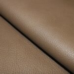 Upholstery Leather Grained Pastel Brown
