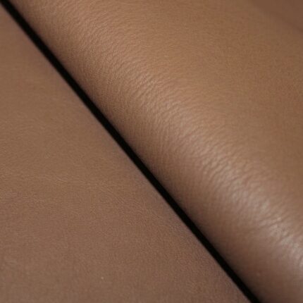 Upholstery Leather Smooth Cowhide Beaver Brown