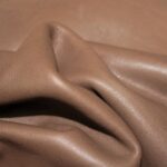 Upholstery Leather Smooth Cowhide Beaver Brown