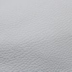 Upholstery Leather Grained Powder White