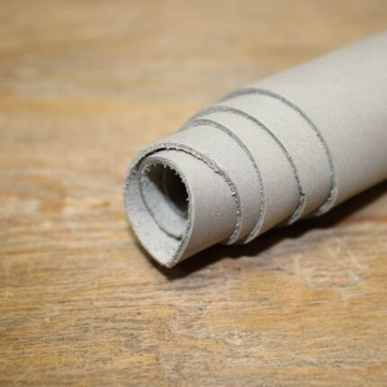 Upholstery Leather Smooth Cowhide Gray Beige
