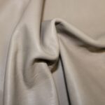 Upholstery Leather Smooth Cowhide Gray Beige